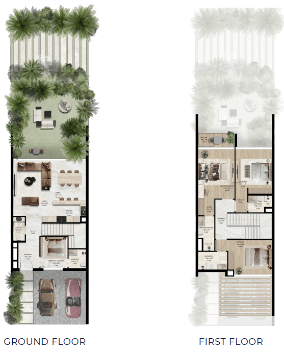 Sobha City Abu Dhabi floor plan 1